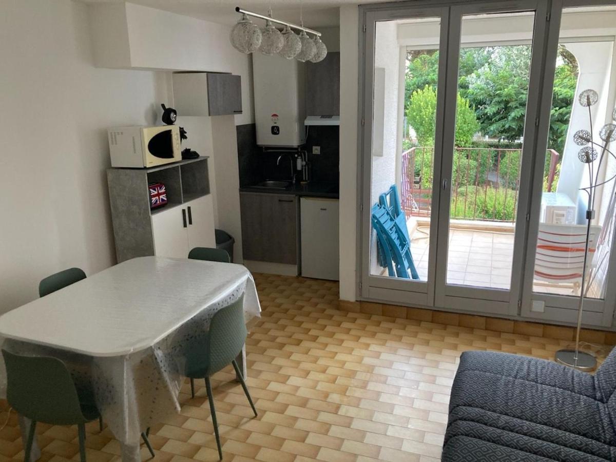 Studio Cabine Clim Wifi Parking Draps - 1 Etoile - Self Check-In Possible La Grande-Motte Buitenkant foto